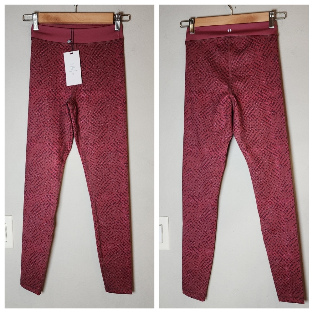 NWT Thrive Societe Maroon Snakeskin Python Printe… - image 7